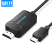 VENTION mobile phone connection TV with screen converter Apple lighting to HDMI HD video cable ipad connection projector display 2 m red CEJRH