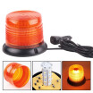 Yellow flashing warning light led round car ceiling lamp high power engineering school bus safety traffic signal light