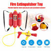 Fireman Toys Backpack Water Spraying Toy Blaster Extinguisher with Nozzle And Tank Set Children Outdoor Water Beach Toy for Kids G