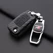 Huashi Chevrolet Key Bag Cruze Mai Rui Bao Kewozi Sail 3 Car Key Case Car Accessories Chevrolet Refit C-Fold Four Buttons - All Black