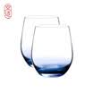 Beijing made gradient glass egg cups for men&women colored glass juice cups milk cups cups cups cups cups smoke gray -2 only