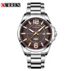 Curren 2017 mens watches military watches mens luxury casual fashion wrist watches quartzwatch Water Resistant Calendar 8271