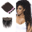 Glary Virgin Hair Indian Frontal Deep Wave Indian Wet And Wavy Human Hair Unprocessed Deep Wave 4 Bundles with 13x4 Lace Frontal