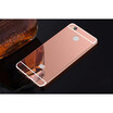 Luxury Shining Mirror effect Hybrid case For xiaomi redmi 3 4A 4X 5A Note 3 Aluminum Alloy Meta frame Hard PC back cover Bumper