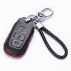 KING ETING Beijing Hyundai Key Bag Funda de cuero con llave 18 IX35 17 Llavero especial para el coche Elantra Tres botones Un botón Iniciar J Rojo cálido