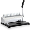 Deli 3870 labor-saving apron clip binding machine 21-hole file punching machine
