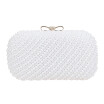 Fawziya Bow Purses And Handbags Pearl Clutch Evening Bag