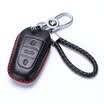 KING ETING Peugeot Key Case Leather Key Case 2008 508 3008 408 Special Car Keychain C Style Red