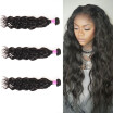Glary Brazilian Human Hair Cheap Natural Wave Hair 8A 100 Unprocessed Virgin Hair Weaves 3 Bundles Natural Black Color