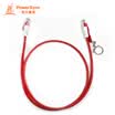 Baoer Xingke super five types with lock jumper network cable twisted pair line 100 megabytes computer broadband line red 3 meters PowerSync L5GL2030