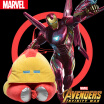 Marvel Marvel Iron Man Hooded U-shaped Pillow Hooded Neck Pillow Lunchtime Portable Plush Pillow Home Supplies Office Essential Travel God Creative Gifts