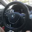 Dan roller dangun cubierta del volante del coche cubierta del volante de cuero Santana Lang espejo Jetta Wei Ling Lingdu Langxing Touran L suministros para automóviles