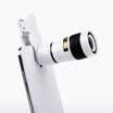 Universal 8X Zoom Optical Clip Telescopio para teléfono móvil Camera Lens Clip para teléfono móvil Smartphone Notebook PC