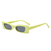 SHAUNA Fashion Women Small Rectangle Sunglasses Popular Men Glasses UV400