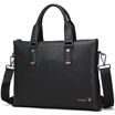 Playboy Playboy Men New Casual Business Laptop Large Capacity Super Fiber Men Briefcase PBF0141-5B Black