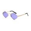 SHAUNA Trending Diamond Sharp Women Candy Colors Sunglasses Stainless Steel Frame Fashion Men Clear Red Lens Glasses UV400