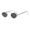 SHAUNA Wide Bridge Women Small Oval Sunglasses Summer Styles Fashion Metal Frame Men Clear Red Purple Eyeglasses UV400