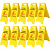 Teng Chi CT A word signboard herringbone warning sign plastic sign cleaning construction prompts pause service prompts signboard A card working 10 pac Teng Chi CT A word signboard herringbone warning sign plastic sign cleaning construction prompts pause service prompts signboard A card working 10 pac