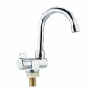 Hot And Cold Water Mixer Tap DeckWall Mounted Rotating RV Faucet High-end Kitchen Faucet for Camper Recreational Vehicle Motorhom