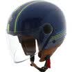 MT HELMETS 201A motorcycle double lens retro lightweight half helmet men&women half-covered personality cool Harley helmet four seasons universal blue yellow street M code
