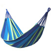 Anandi Adandyish Single Canvas Colorful Hammock Thickening Widening Outdoor Leisure Swing Camping Sleeping Sleeping Blue 19 08m
