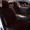 2 PCS Australian Pure Sheepskin Fur Seat CoverSuper Warm Universal Car Seat Cover1 Pair Wool Car Seat Covers Cushion WSCP02