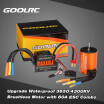 RC Car Parts GoolRC Upgrade 36603650 Waterproof 43003900380035003300330031003000KV Brushless Motor with 45A60A ESC Combo