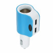 Quelima 5V 21A Dual USB 20 Interfaces Car Charger Cigarette Lighter Adapter Black Blue