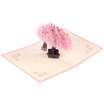 Extreme space JDKJ creative 3D stereo greeting card postcard birthday greeting card blessing card Chinese Valentines Day confession romantic cherry tree