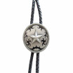 Vintage Original Western Oval Star Wedding Bolo Tie also Stock in US