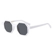 SHAUNA Cute Women small Square Sunglasses Fashion Men Polygon Shades UV400