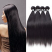 7A Indian Virgin Hair 4 Bundles Straight Hair Unprocessed Unprocessed Human Hair Cheap Price Excellent Texture
