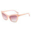 SHAUNA Vintage Women Cat Eye Sunglasses Fashion Men Gradient Lens Glasses UV400