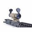 ET Style 4X FXD Magnifier With Adjustable QD Mount Tactical Hunting Accessories Optics Rifle Scope AO5338