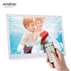 Andoer 13 LED Digital Photo Frame Screen Desktop Album Display Image 1080P MP4 Video MP3 Audio TXT eBook Clock Calendar 1280 8