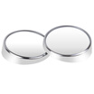 TYPER small round mirror rearview mirror TR-214 silver on the 15-inch round 43cm 360 degree rotating wide-angle small round mirror car anti-blind universal