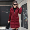 2018 New Arrival Winter Cotton Long Fashion Jacket Female Slim Down Cotton Coat