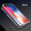 Ultra Magnetic Phone Case For iPhone X 7 8 9H Tempered Glass Cover For iPhone X 8 7 6s 6 Plus Case Shell Capinha Funda