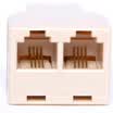 Shanze SAMZHE SZ-6002 telephone line one sub-two transfer box extension 1 minute 2 turn two pass through the three-way telephone sub-line three concessions