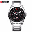 Curren Watch men 2017 top brand luxury relogio masculino quartz watch fashion casual auto date&calendar 8266