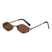 SHAUNA Fashion Rimless Women Diamond Sharp Sunglasses Popular Men Clear Red Lens Shades UV400