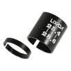 Lixada bicicleta vástago tenedor Shim aleación de aluminio tenedor Steerer tubo adaptador 254 mm a 286 mm U3B1K8D5