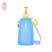 Beijing made x Siliman sillymann silicone water bag children baby anti-fall male&female students outdoor portable water bottle sports cup blue 300ml