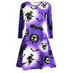 Halloween print dress