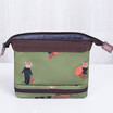 Portable Travel Makeup Toiletry Case Pouch Flower Organizer Cosmetic Bag