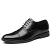 JUQI Business Men Oxford Genuine Leather Shoes