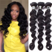 8A Brazilian Virgin Hair 3 Bundles Loose Wave Hair Highly Recommended Unprocessed Human Hair Extremely Cheap Grace