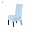 Universal Removable Washable Elastic Cloth Stretch Chair Cover Slipcover 20 Colors Available Home Dining Room Hotel Wedding Banque