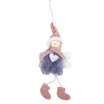 Christmas Decoration Cute Angel Plush Dolls Xmas Tree Ornaments Mini Hanging Pendant Party Decor Kids Gift