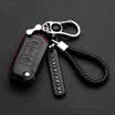 Huashi Chuanqi key package GS4GS3GA6GA3GA3s horizon GA5GS5GS5 super key set leather hand sewing key bag cover buckle B section folding three key black red line